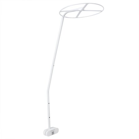 Myggnätstativhållare set justerbar klämma på spjälsänghimmelhållare stativ myggnätstillbehör