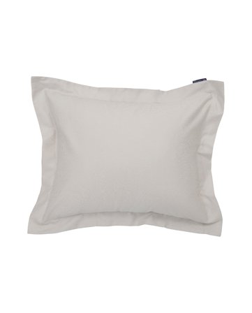Lexington Hotel sateen pillowcase in light beige jacquard