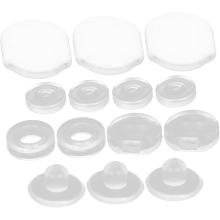 Clip Øreringe Pads til Stikker Komfort Øreringe Puder Silikone Materiale til Ikke-piercede Ører