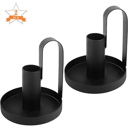 Metal Lysestage, 2 stk. Lysestager Jul Lysestage