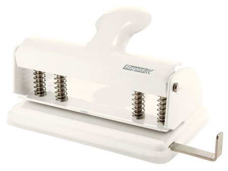 Rapid Hålslag 10 ark Coconut Kiss vit - Lyreco - Kontorsmaterial - Till skrivbordet - Hålslag