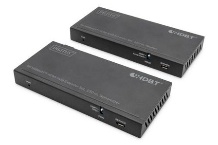 Digitus 4K HDBaseT HDMI KVM Extender Set USB 2.0 150m
