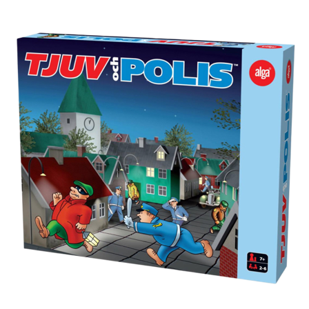 ALGA Tjuv & Polis Spel pussel ONESIZE