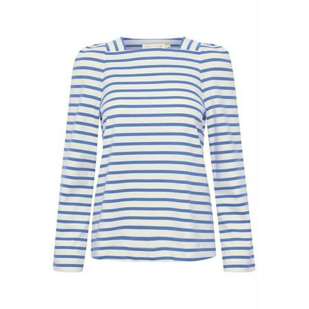 InWear Inwear Rubyiw Bluse Bluser 30107875 Whisper White / Blue Hvid, Dame
