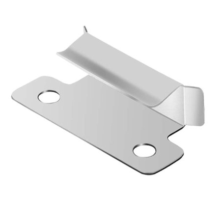 3D-printer Glasbedklips 7mm Glasbed Fjederdrejeklips Rustfrit Stål Bedklips (sølv) (1 stk)