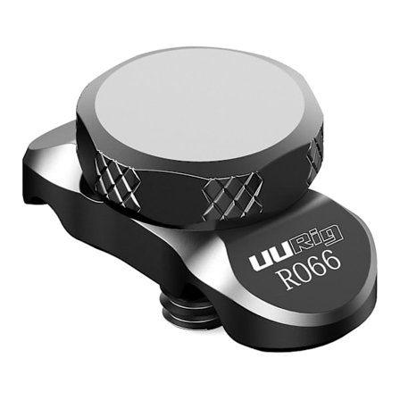 Uurig R066 Universal 1/4 Tomme Skrue Mikrofon Kabelholder Lås Metal Klip Kamera Bur Kabelklemme Til 3mm-6mm Diameter Kabler