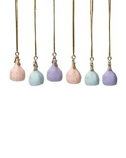 Hängande Höna 6-Pack Multi - Påsk - Nääsgränsgården