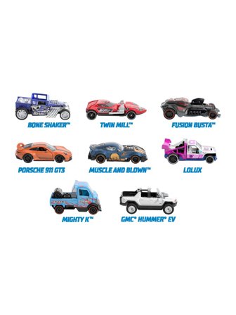 Hot Wheels Hot Wheels Pull-Backs Asst.