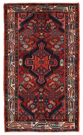 Medailonový Malý Hamedan Koberec 80X136 Vlna