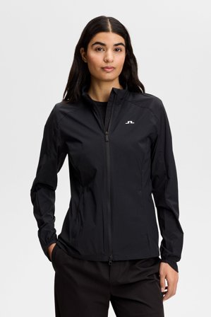 J.Lindeberg - Thorine Wind Packable Jacket - Golf - Black - Women - M