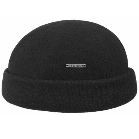 Stetson Docker Wool/Cashmere Black