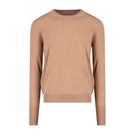 Ballantyne, Round-neck Knitwear Beżowy, Mężczyzna, Rozmiar: 3XL