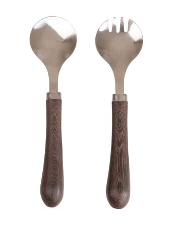 Astrid Salladset 2-Pack Home Tableware Cutlery Salad Servers Beige Sagaform