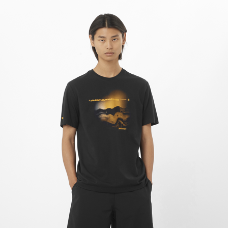 Salomon - Baselayer: Tops Gts Ss Tee M - Deep Black