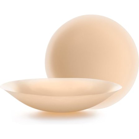 Brystvorteovertræk - Klæbende silikone brystvorteovertræk - Genanvendelige brystvorteovertræk til kvinder med rejseæske