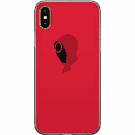 Apple Iphone X Genomskinligt Skal Squid Game