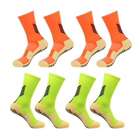 4 par sport atletiska högt andningsbara baseboll fotbollsstrumpor