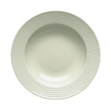 Rörstrand Djup tallrik, Swedish Grace, 25 cm Skålar Grön