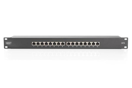 Digitus Professional DN-91616S-B - koblingspanel - 1U - 19"