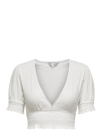 ONLY | Onlhannah S/S Smock Top Jrs Noos | XL