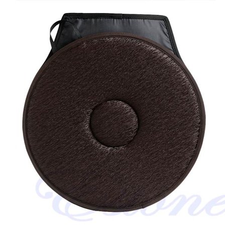 360° graders roterende bilstol Sædepude Drejepude Mobilitetshjælp Stol Sæde Revolverende pude Memory Foam måttepude