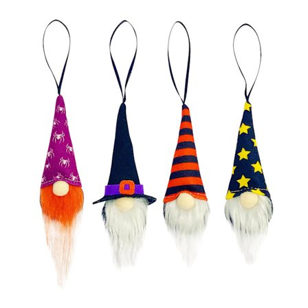 Halloween docka Ansiktslös dvärg Rudolph docka fönster rekvisita dekoration docka hänge