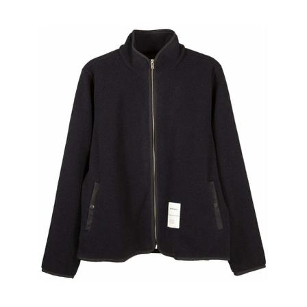 Norse Projects, Frederik Tab Series Fleece Jacket Blauw, Heren, Maat:S