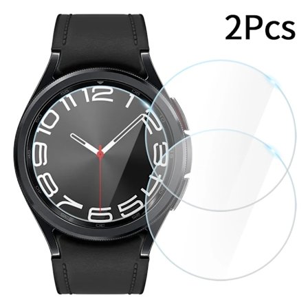 Härdat Glas Film för Samsung Galaxy Watch 6 40mm 44mm Anti-Repor Klar Skärmskydd för Galaxy Watch 6 Classic 43mm 47mm