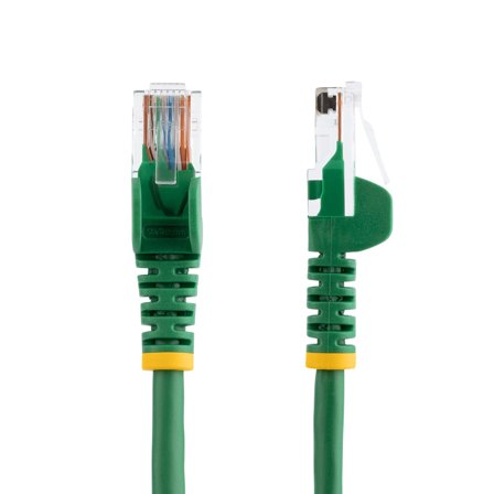 StarTech 2m Green Cat5e / Cat 5 Snagless Patch Cable - koblingskabel - 2 m - grønn