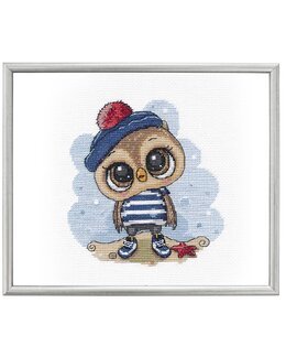 Stickpackung Bild Süße Eule - Oven