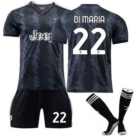 DI MARIA 22# Ude 22-23 Juventus fodbold T-shirt trøje sæt Y