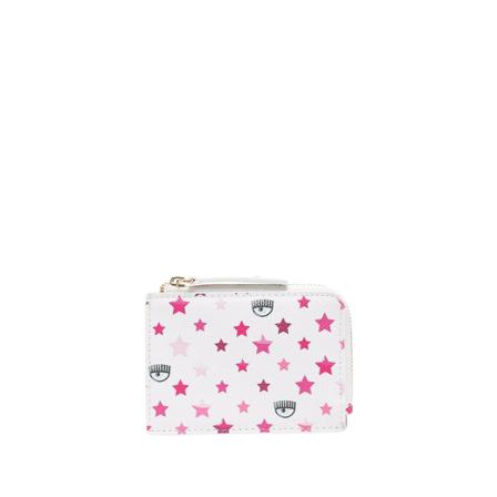 Chiara Ferragni Collection Pung Hvid, Dame Punge og Kortholder, Størrelse: ONE Size