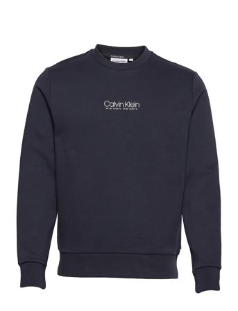 Logo Coordinates Sweatshirt Blue Calvin Klein