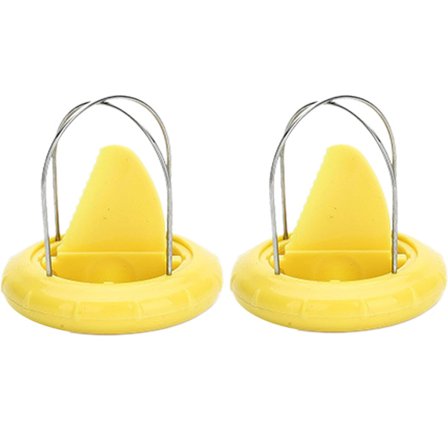 Kiwi Skreller og Deler, 2-i-1 Fruktforberedelsesverktøy i Rustfritt Stål – Uanstrengt Skrelling og Kutting for Raske Snacks, Salater – BPA-Fri, D