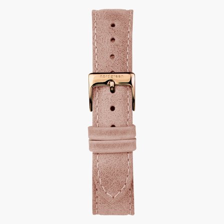 Pink Leather - Rose Gold - 36mm