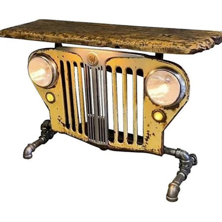 Steampunk-teollinen pöytämalli - WELLNGS