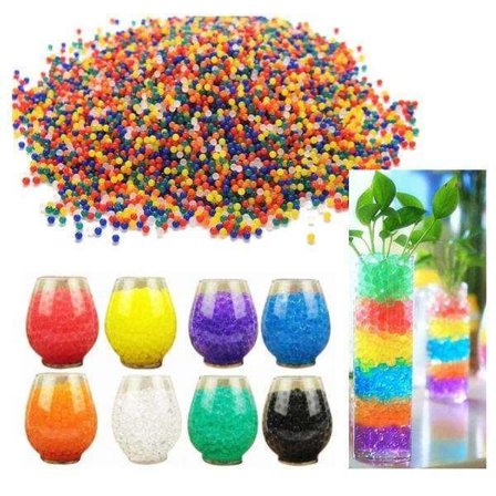 2000st Stora Vatten kristaller 1,2-1,7cm - Vattenpärlor -