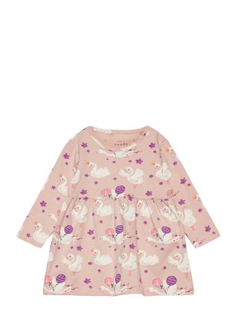 Nbfvandora Ls Dress Box Dresses & Skirts Dresses Casual Dresses Long-sleeved Casual Dresses Pink Name It