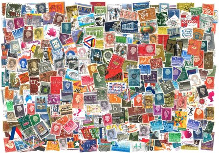 Holland - Frimærkepakke - 300 forskellige - Stemplet