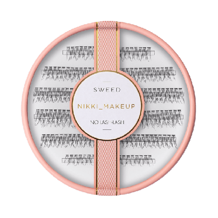 SWEED False Lashes Lösögonfransar & färgning Dam Svart 1 PAIR