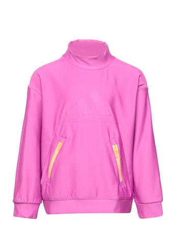 Cold.rdy Sport Icons Training Sweatshirt Sweatshirt Trøje Lyserød Adidas Performance