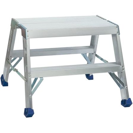 Laggo Pro Jumbo Arbejdsskammel med dyb platform 2 trin, Stiger & stilladser