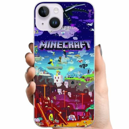 Apple Iphone 14 Plus Tpu Mobilskal Minecraft