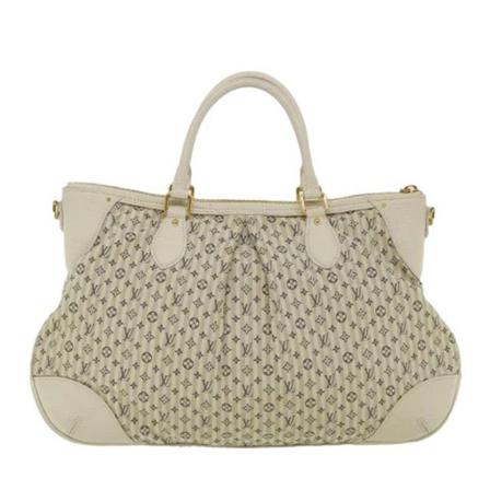 Louis Vuitton Vintage Pre-owned Canvas louis-vuitton-Tass , Blauw , Dames , Maat: ONE Size Vintage Tassen