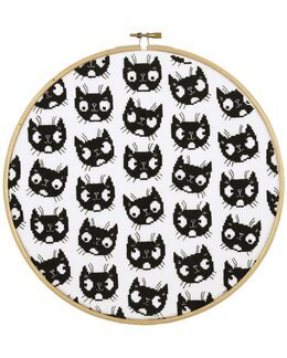 Broderikit Flexitavla Svarta Katter