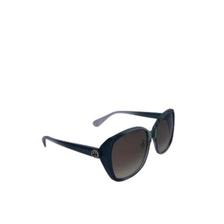 Gucci Vintage Pre-owned Acetate sungles Grøn, Dame Vintage Accessories, Størrelse: ONE Size