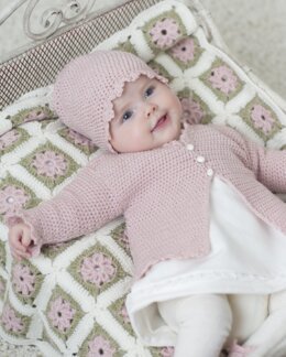 Strikkeoppskrift Babysett - Dale Garn