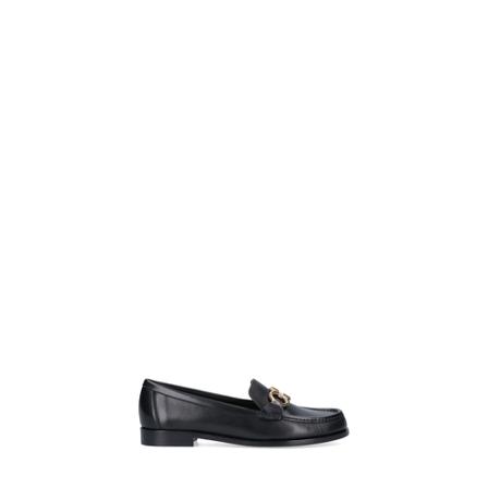 Salvatore Ferragamo, Loafers Czarny, Kobieta, Rozmiar: 39 EU