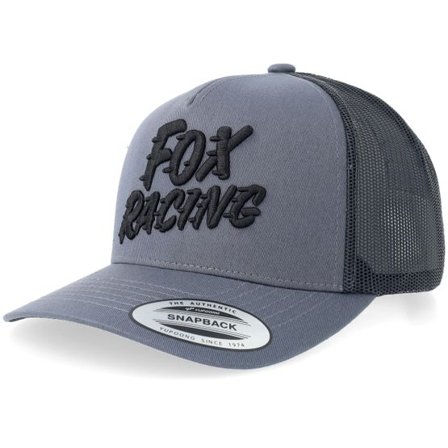 Fox - Grå trucker Keps - Speed Mesh Grey/Black A-Frame Trucker @ Hatstore
