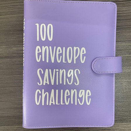 100 kirjekuoren haaste Binder Kirjekuoret Säästöhaasteet